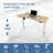 Adjustable Curved Metal Base Standing Desk-59538359-59538360