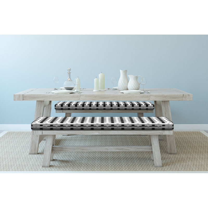 Ensemble de 2 coussins de banc Ambesonne