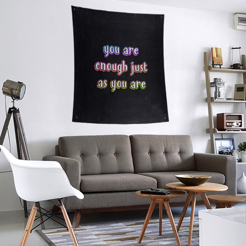 Polyester vous offre assez de tableau noir tapisserie, Arc-en-ciel, H 80 po x l 68 po