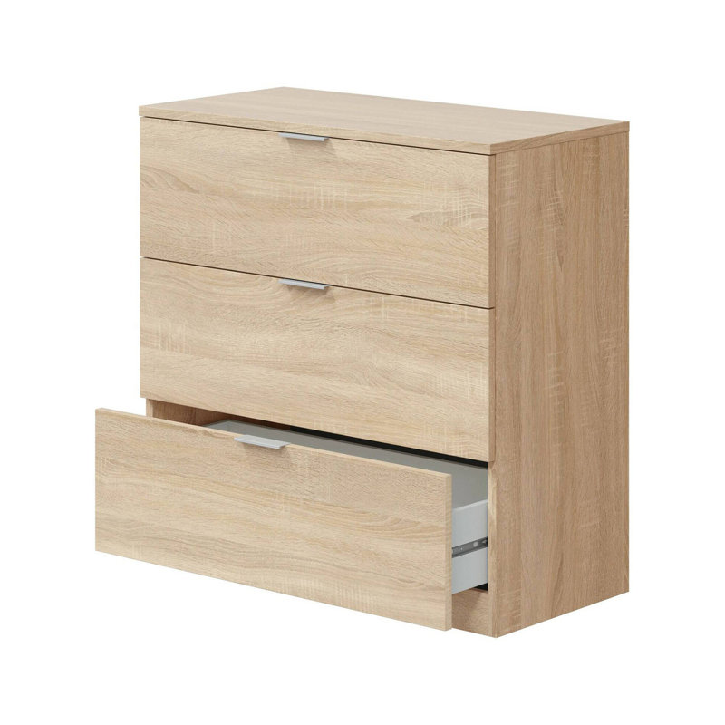 77 cm W Chest of 3 Drawers