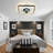 20" Cube Ceiling Fan with LED Light Kit, 3 Color Tone Dimmable Remote and App Control