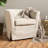 Aajaylah Upholstered Swivel Barrel Chair-676207709