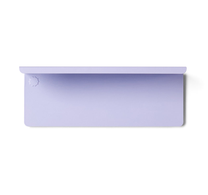 The Ledge Floating Shelf, 4.7" H x 13.8" W x 5.1" D, Lilac