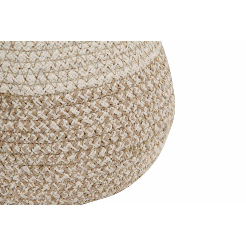 Lorena Canals Cotton Woods Fabric Decorative Basket, 10" H x 9" W x 9" D