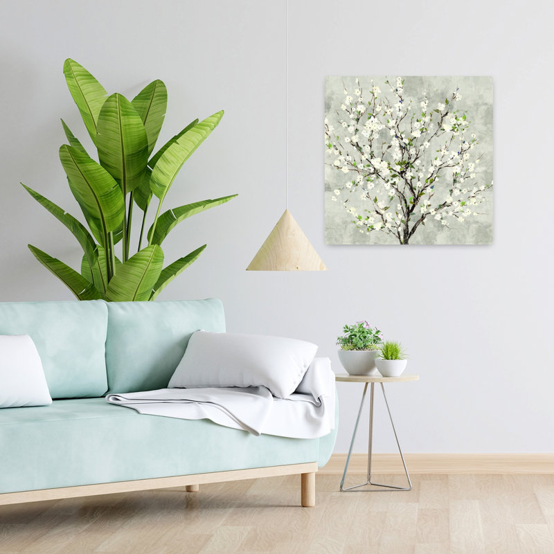 Bloom, arbre, délicat, nature, abstrait, art printanier, H 24 po x l 24 po