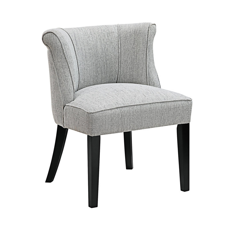 Upholstered Accent Chair, Gray