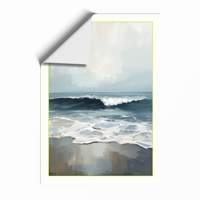 Morning Tide Coastal - Framed Print, Unframed, A2 - 59.4 x 42.0 cm