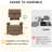 Velvet Recliner Chair,swivel Rocker Recliner,manual Swivel Chairs With Overstuffed Armsand Back,manual Ergonomic Rocking Recliner Chair For Small Living Room, Study, Rv-Light Brown-1093801805
