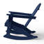 Chaise Adirondack berçante en PEHD Laguna-418924054