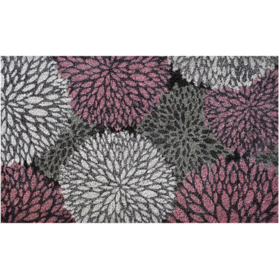 Aija Non-Slip Floral Doormat
