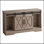 Meuble télé, 60 po, console, meuble multimédia, armoire de rangement, salon, chambre à coucher, stratifié brun, transitionnel