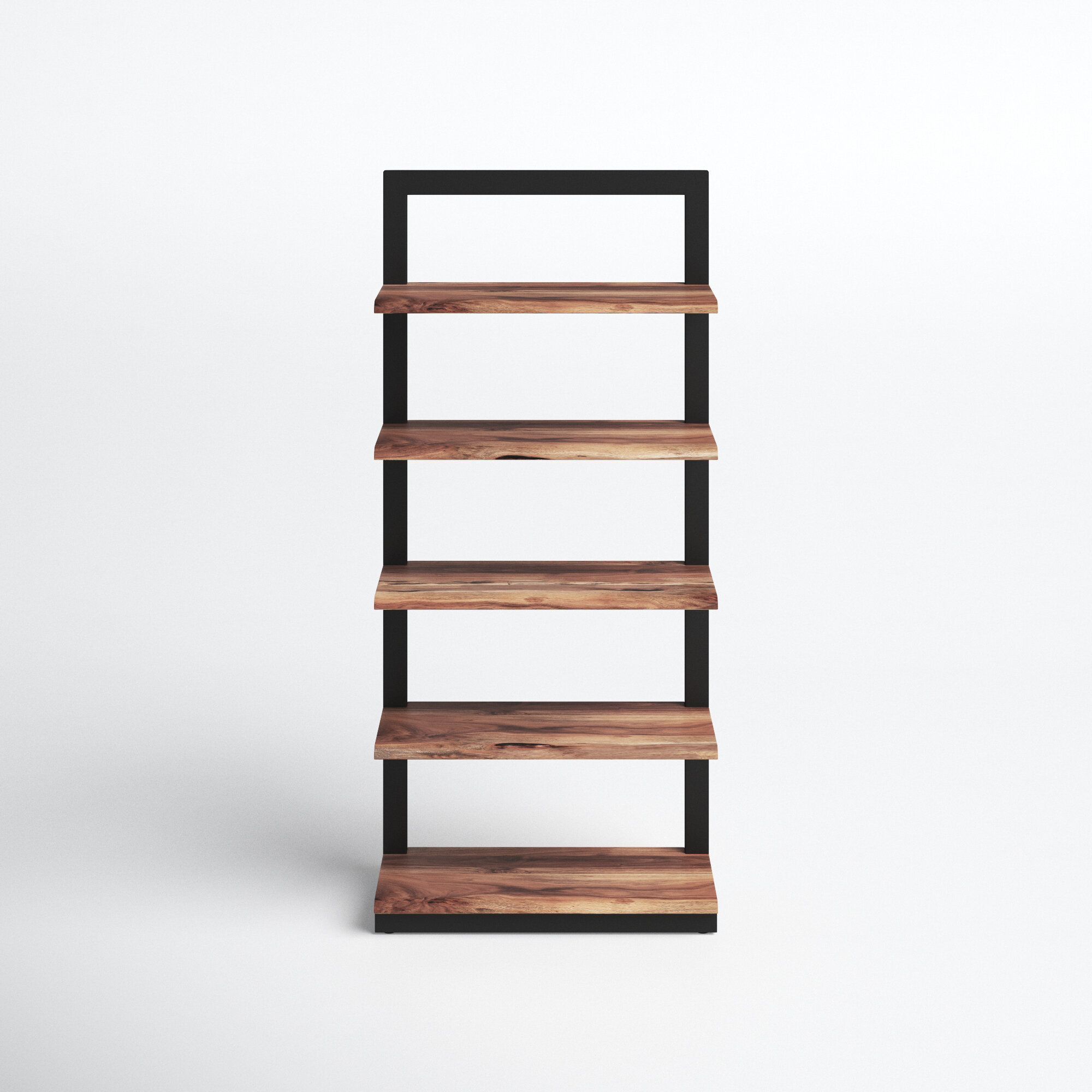 Sheesham Wood Powder Coated Modern Shoe Rack Design, 3 Shelves, Free  Standing