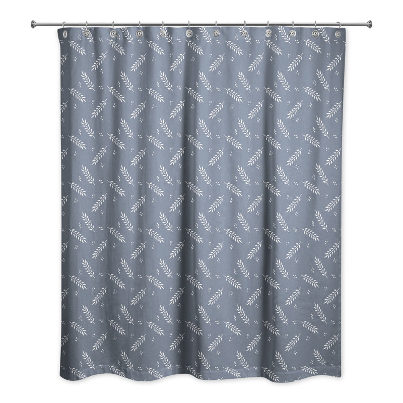 Rideau de douche Rheuben, Bleu