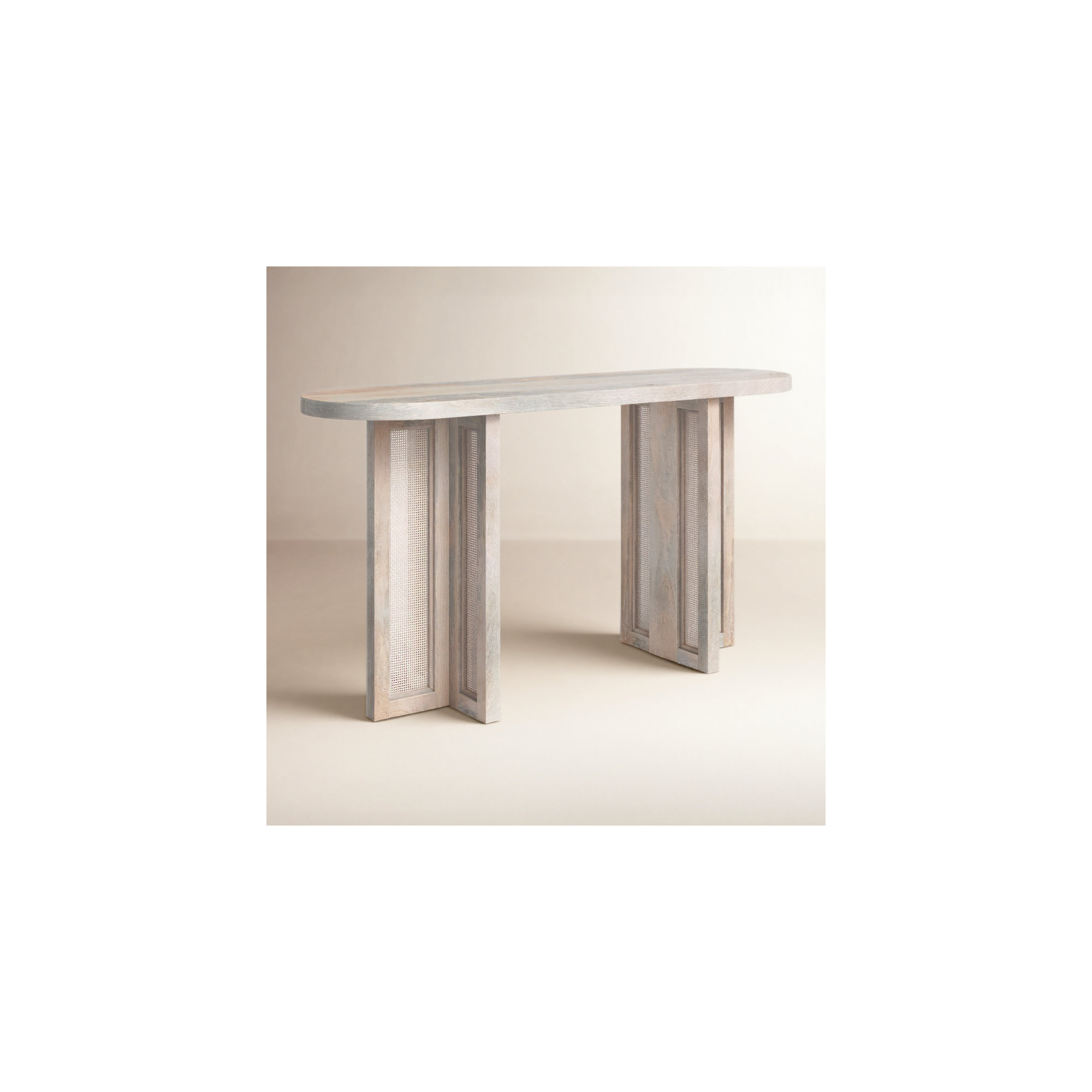 Ramey 57'' Solid Wood Console Table