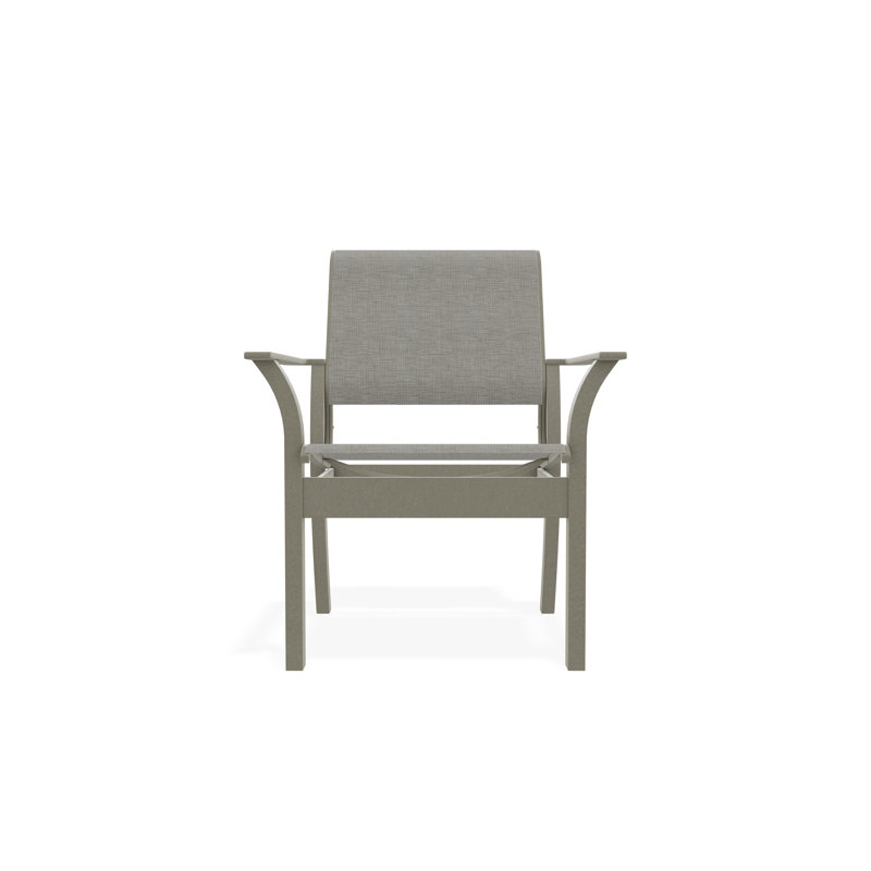 Leeward Outdoor Dining Chair, Burke, Storm