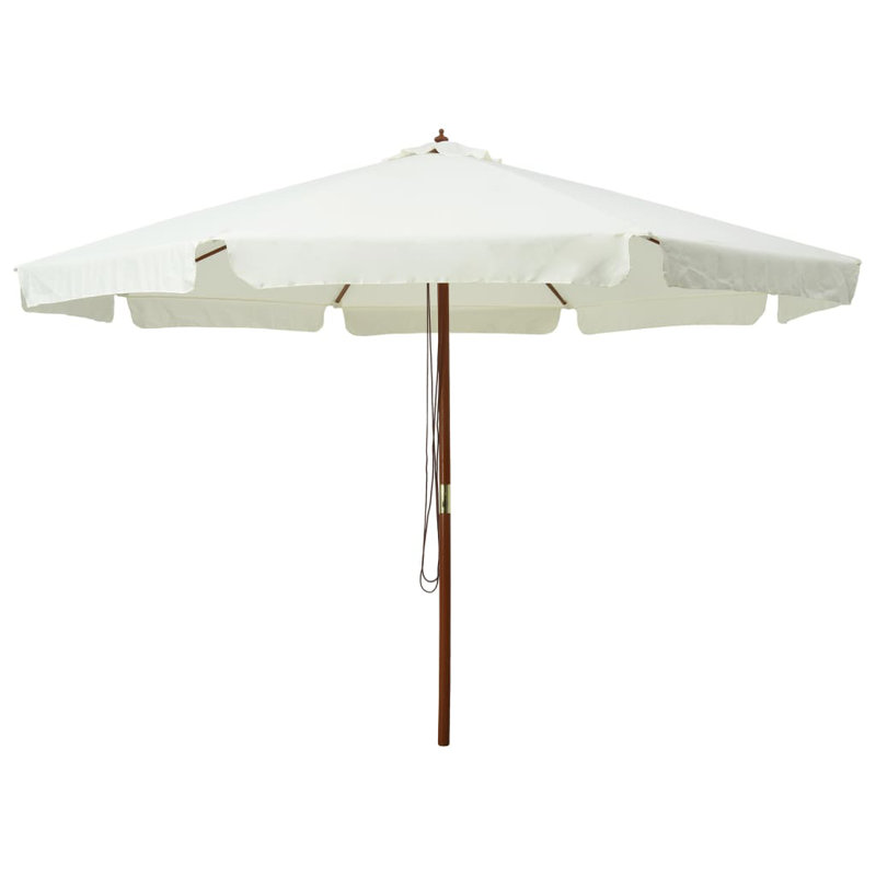Parasol de plage Beffrey, Blanc