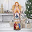 Masterpiece Wood Carved Three King Looking After the Bright Star Angel Figurine