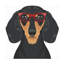 «Teckel portant des lunettes de hipster de Furbaby Affiliates 3», art sur toile-2078575752