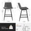 Tabouret de comptoir en faux cuir Macaire-392419285-351856398-392419281