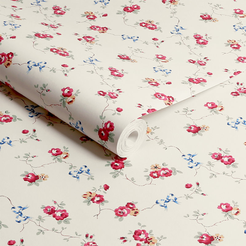 Cath Kidston Rose & Bows Navy, Cream