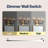 Claudio Contemporary Transitional Iron/Glass LED Vanity Light-44772488-119338794-44772491