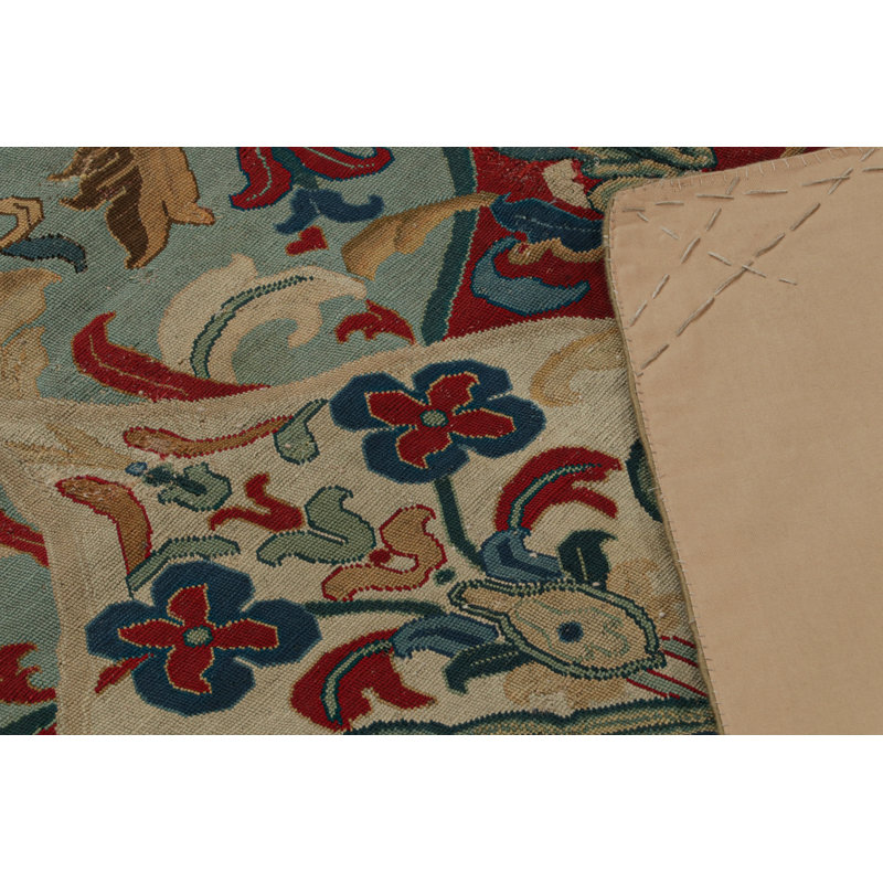 Hand Knotted Wool Area Rug
