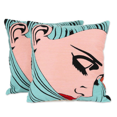 Nostalgia Cotton Pillow Cover