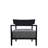 Cara Wood Outdoor Lounge Chair-37715234-37715239