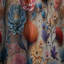 Motif botanique pastel arc-en-ciel II - Rideau floral - Rideau floral obscurcissant - 1 panneau-107561899