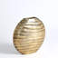 Chased Oval Vase-Antique Brass-Med-65149686