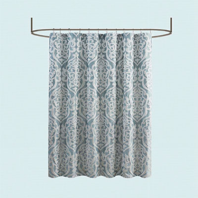 Rideau de douche en coton