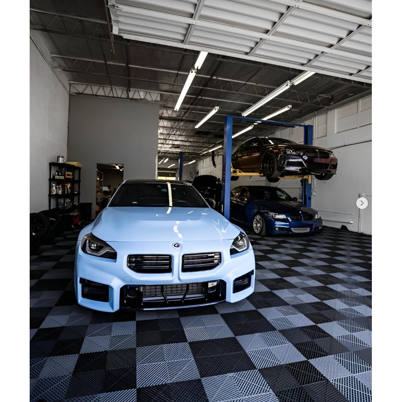 Carrelage pour bordure de garage Cartrax, Gris anthracite