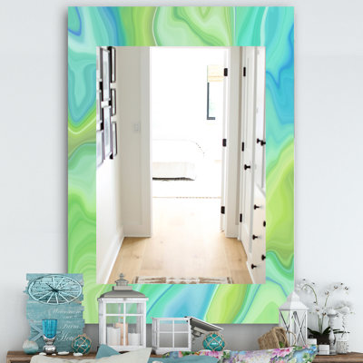 Miroir mural en marbre geode 7