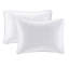 Courtepointe réversible blanche pour literie matelassée en coton prélavé FullS Seasonal Shift Bed 3 pièces avec 2 taies décoratives incluses-121405872-121405873
