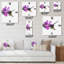 Horloge murale Fuchia-930432677