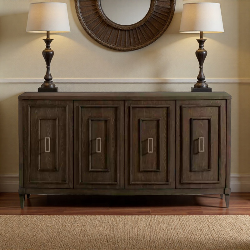 Retro Four-Door Sideboard