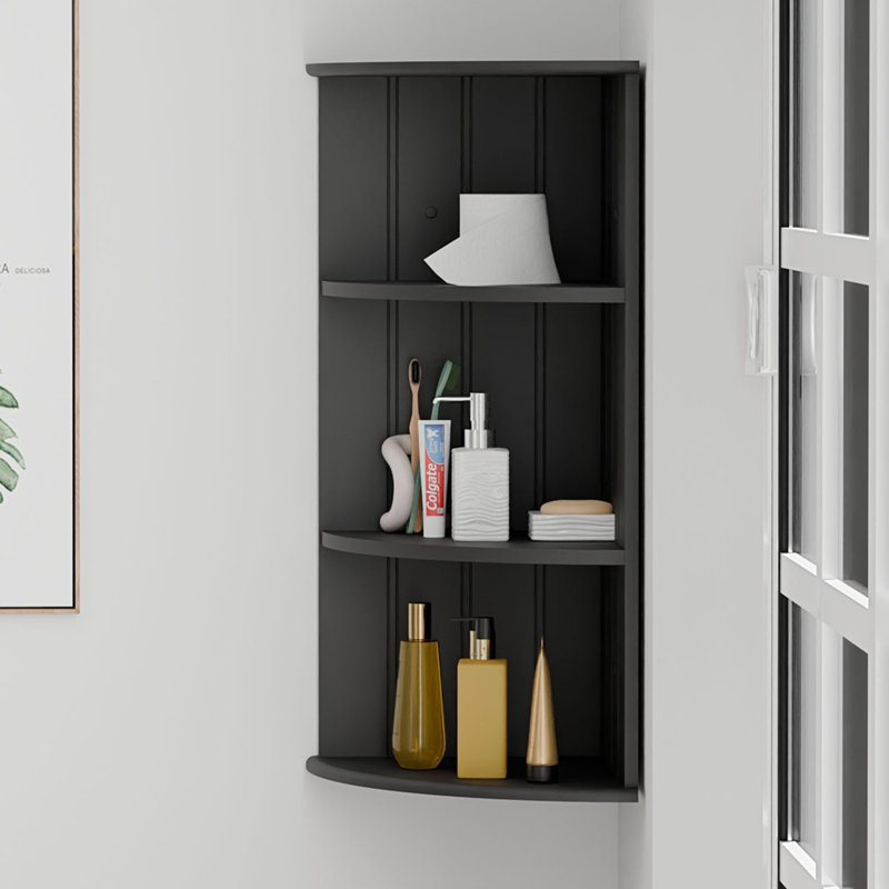 Corner Shelf, Black