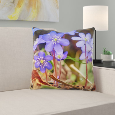 Coussin décoratif fleur