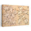 Cranes, reproduction d'art classique classique rétro, faune côtière-133314085