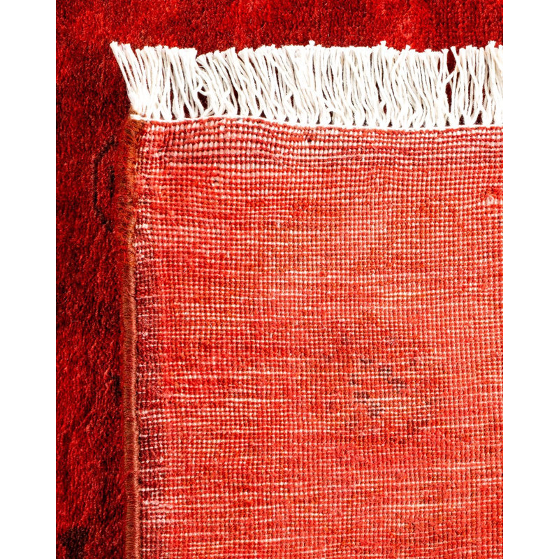 Fine Vibrance One-of-a-Kind 3'1" X 15'7" Hand Knotted Area Rug