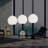 Darus 3 - Light White Kitchen Island Pendant