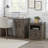 Storehouse One Drawer File, Smoked Grey Finish