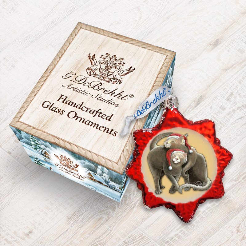 Ornement en forme de Keepsake Cuddling Kitties