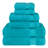 100% Cotton Luxury Turkish  6 Piece Bath Towel Set, Super Soft and Absorbent-566246366
