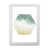 White Framed