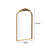 Embossed Arched Mirror-114543439-114543436
