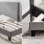 Structure de lit tapissier Platm