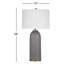 Lampe de table grise 28 "Payne