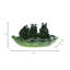 Figurines de grenouille en céramique Licol Birding