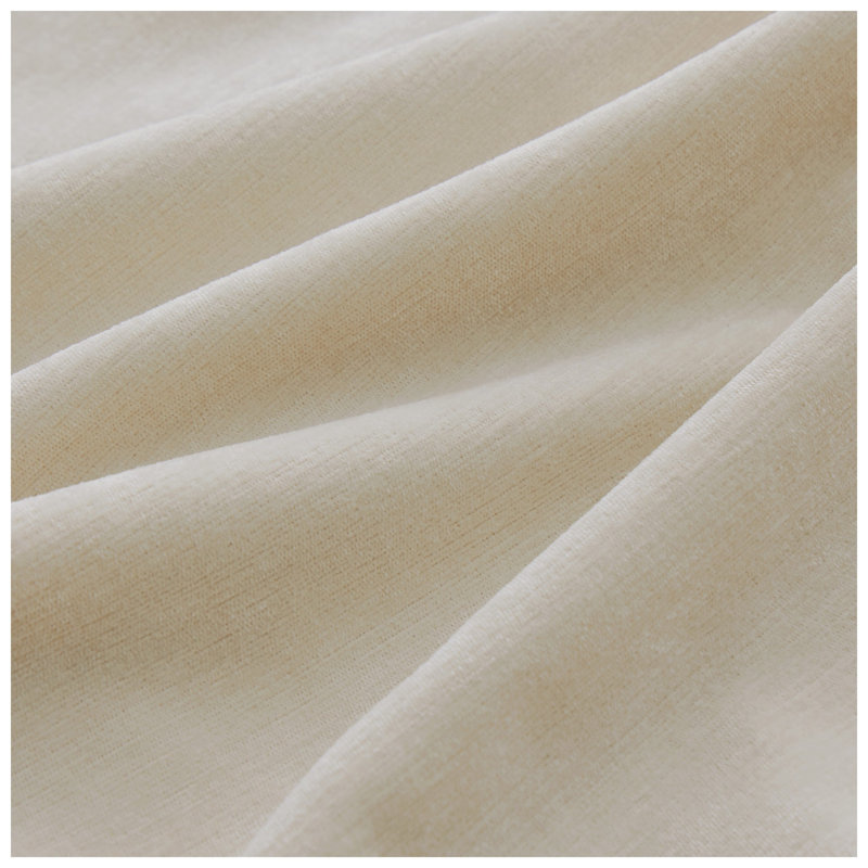 Canapé deux places profond en chenille Cloud (186 cm L x 147 cm P x 95 cm H) avec pouf amovible